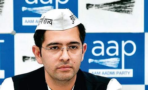 Aam Aadmi Party leader Raghav Chadha