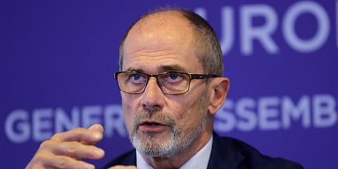 European Leagues president Lars-Christer Olsson (File photo| AFP)