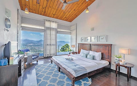 A room at Seclude, Kasauli