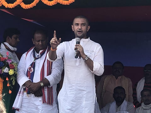 Lok Jan Shakti Party leader Chirag Paswan (Photo | Twitter)
