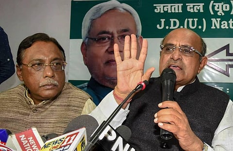 Senior JDU leader KC Tyagi (Photo | PTI)