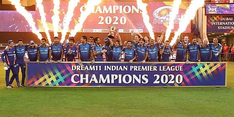IPL 2020 champs Mumbai Indians (Photo | BCCI)