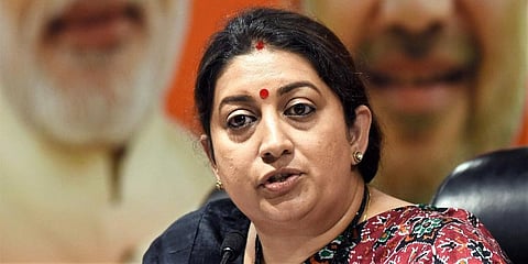 Union Minister Smriti Irani (Photo | EPS)