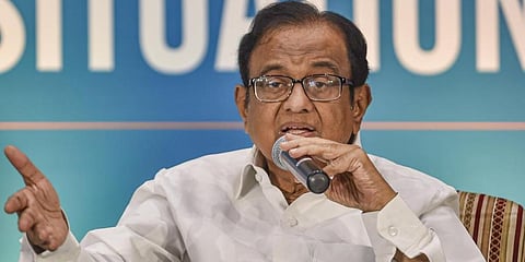 Senior Congress leader P Chidambaram. (Photo | PTI)