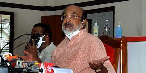 Kerala finance minister TM Thomas Isaac (Photo| A Sanesh, EPS)