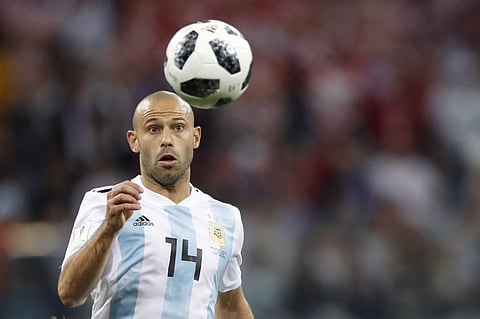Argentina midfielder Javier Mascherano | AP