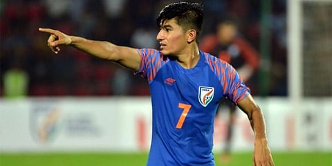Indian midfielder Anirudh Thapa (Photo | AIFF)