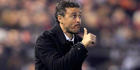 Spain coach Luis Enrique (Photo | AP)