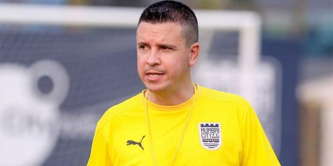 Mumbai City FC coach Sergio Lobera (Photo | Mumbai City FC Twitter)