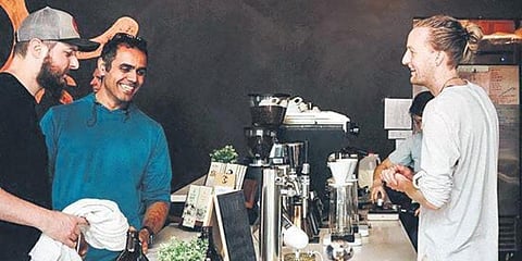 The Third Culture store in Seattle sees people of all backgrounds blending together.