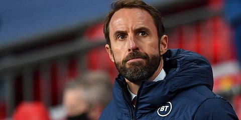 England gaffer Gareth Southgate (Photo | AP)