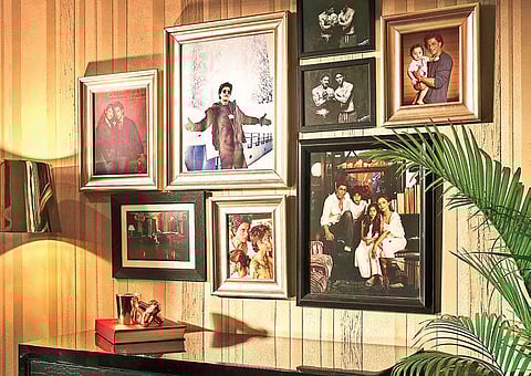 Inside the house of Shah Rukh Khan.