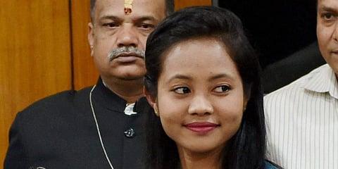 Indian women's hockey team midfielder Sushila Chanu (Photo | PTI)