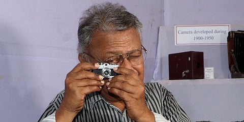 Odia film director, writer, and cinematographer Raju Mishra (Photo | EPS)