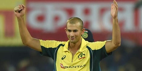 Australia spinner Ashton Agar (File photo| AFP)