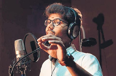 Sumanth, 25, a BTech graduate works at a software company but has always been passionate about singing.