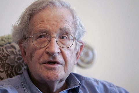 American theoretical linguist Noam Chomsky (Photo | AP)