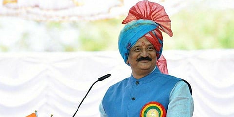 BJP candidate for Maharashtra MLC polls Nitin Dhande (Photo| Facebook/ @DrNitinDhandeOfficial)