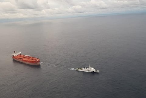 Indian Coast Guard boat from Campbell Bay was rushed for assessment of the situation.