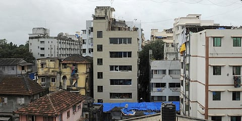 The refurbished Nariman (Chabad) House (C) is pictured after the dedication ceremony in Mumbai on August 2014. (File photo| AFP)