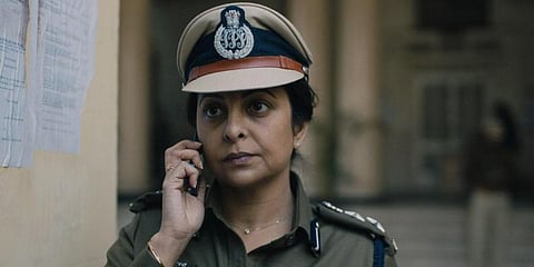 A still from 'Delhi Crime'.