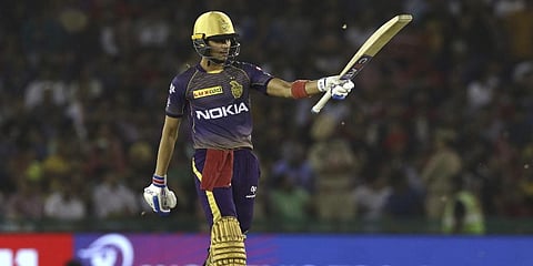 Kolkata Knight Riders batsman Shubman Gill (Photo | AP)