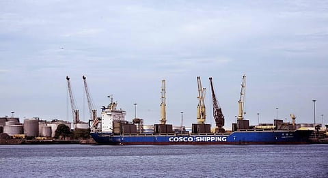 Image of Chennai port used for representational purpose. (File Photo | EPS)