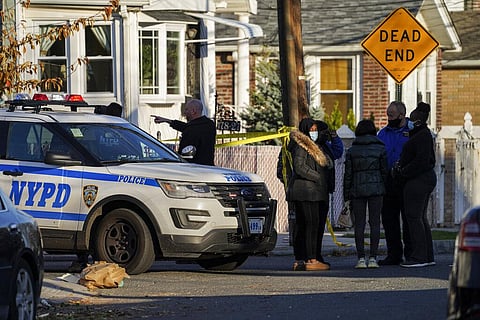 Wells, a member of the NYPD since 2007, and Murphy, who joined the force in 2015, were both assigned to the 105th precinct, which covers where the shooting took place. (Photo | AP)