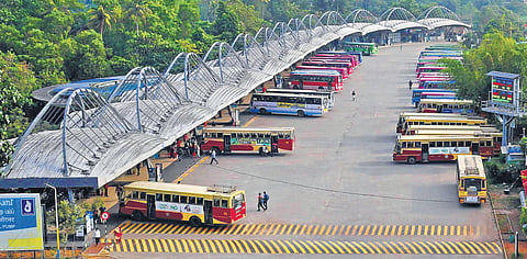 The foundation stone for the Vyttila Mobility Hub was laid by Achuthanandan on June 7, 2010. The construction of the first phase started in December 2010 and the facility was opened on February 26, 2011.