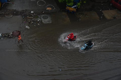 Inundated Chennai (Photo | R Satish Babu, EPS)
