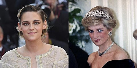 Actor Kristen Stewart (L) and Princess Diana (R) (Photo | AP)
