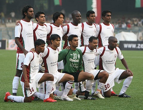 ATK Mohun Bagan team. (Photo | Twitter)