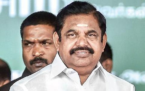 Chief Minister Edappadi K Palaniswami