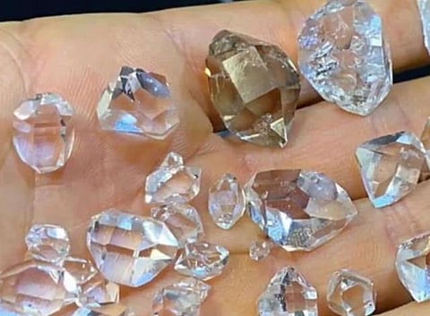 A lot of the stones were reportedly sold to people in Assam for lakhs of rupees by the villagers. (Photo | EPS)