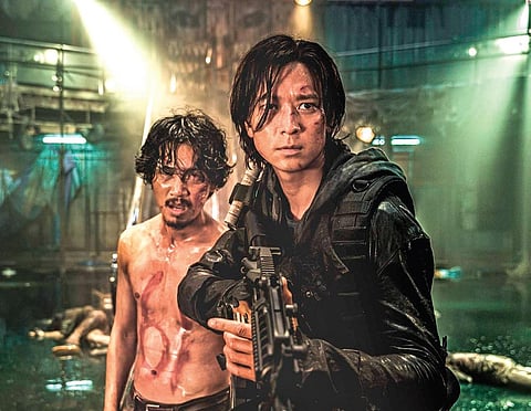 A scene from the movie Peninsula.