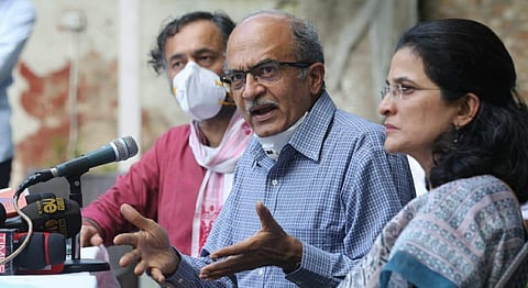 Senior advocate Prashant Bhushan. (Photo | Shekhar Yadav, EPS)