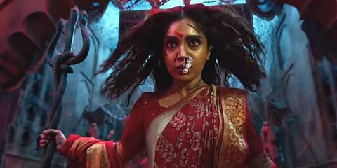 A still from Bhumi Pednekar-starrer 'Durgamati'.