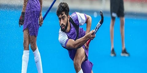 Indian hockey midfielder Shamsher Singh (Photo | Hockey India Twitter)