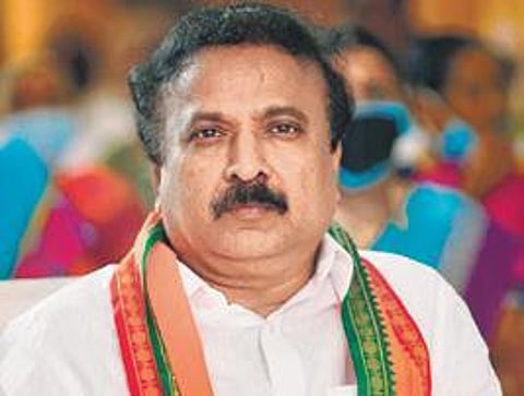 BJP State general secretary R Srinivasan