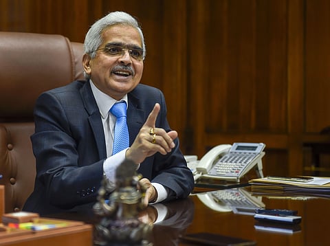 Reserve Bank of India Governor Shaktikanta Das. (Photo | PTI)