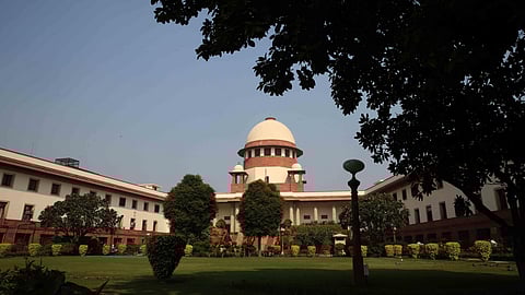 The Supreme Court of Indian premises in New Delhi.