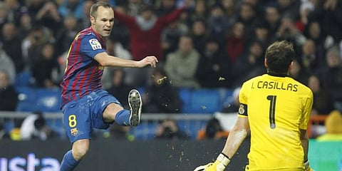 Barcelona legend Andres Iniesta (Photo | AP)