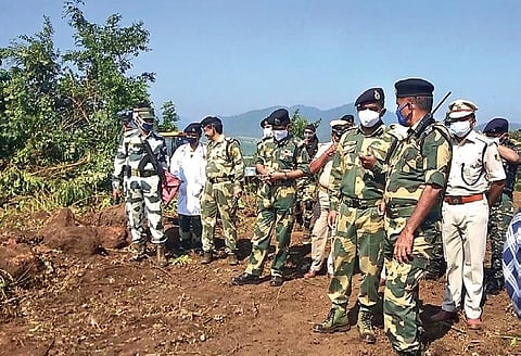 DGP Abhay at Gorasetu BSF Camp in Swabhiman Anchal on Sunday | Express