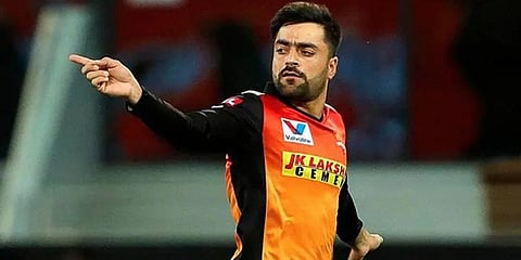 SunRisers Hyderabad spinner Rashid Khan (Photo | PTI)