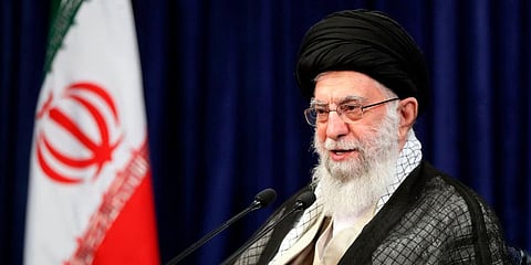 Iran's supreme leader Ayatollah Ali Khamenei