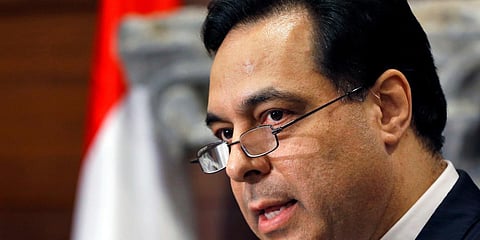 Former Lebanese PM Hassan Diab