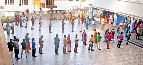 Kerala local body polls: In Ernakulam, 77.13% inked against all odds