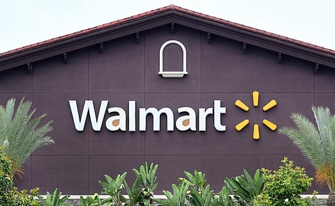 Representational image of a Walmart outlet (Photo | AFP)