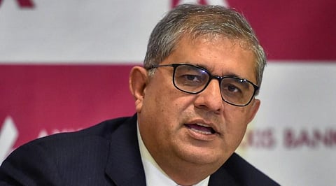 Axis Bank MD & CEO Amitabh Chaudhary (Photo | PTI)