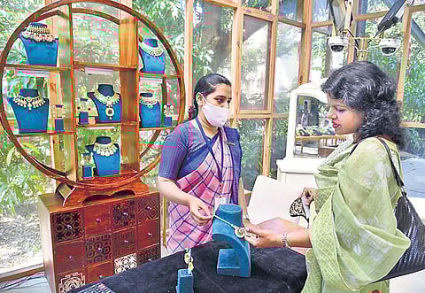 The two-day exhibition was held at Fika, Adyar